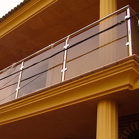 balcon acero inoxidable principal